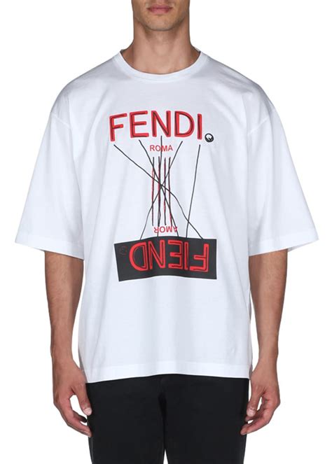 t-shirt fendi prix|Fendi fiend t shirt.